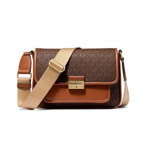 Shoulder Bag Michael Kors BRADSHAW Brown 24 x 16 x 6 cm