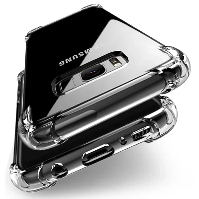 Luxury Silicone Case For Samsung Galaxy S25 S24 S20 FE S10 S9 S8 Plus S10E Note 8 9 10 Lite Transparent Soft Shockproof Case